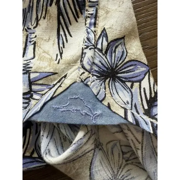 Tommy Bahama Veracruz Cay bubtton up Tropical size XXL short sleeve old school - Picture 8 of 11
